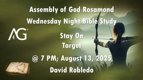 Bible Study 8.13.2025